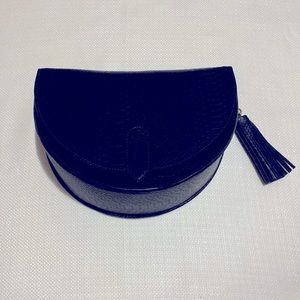 Vegan Leather Moon Clutch